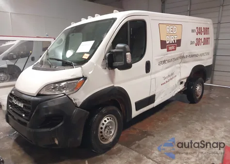 2024 Ram Promaster 1500 Low Roof 136 Wb W/Pass Seat z USA, uszkodzony, nr VIN 3C6LRVAG5RE144912